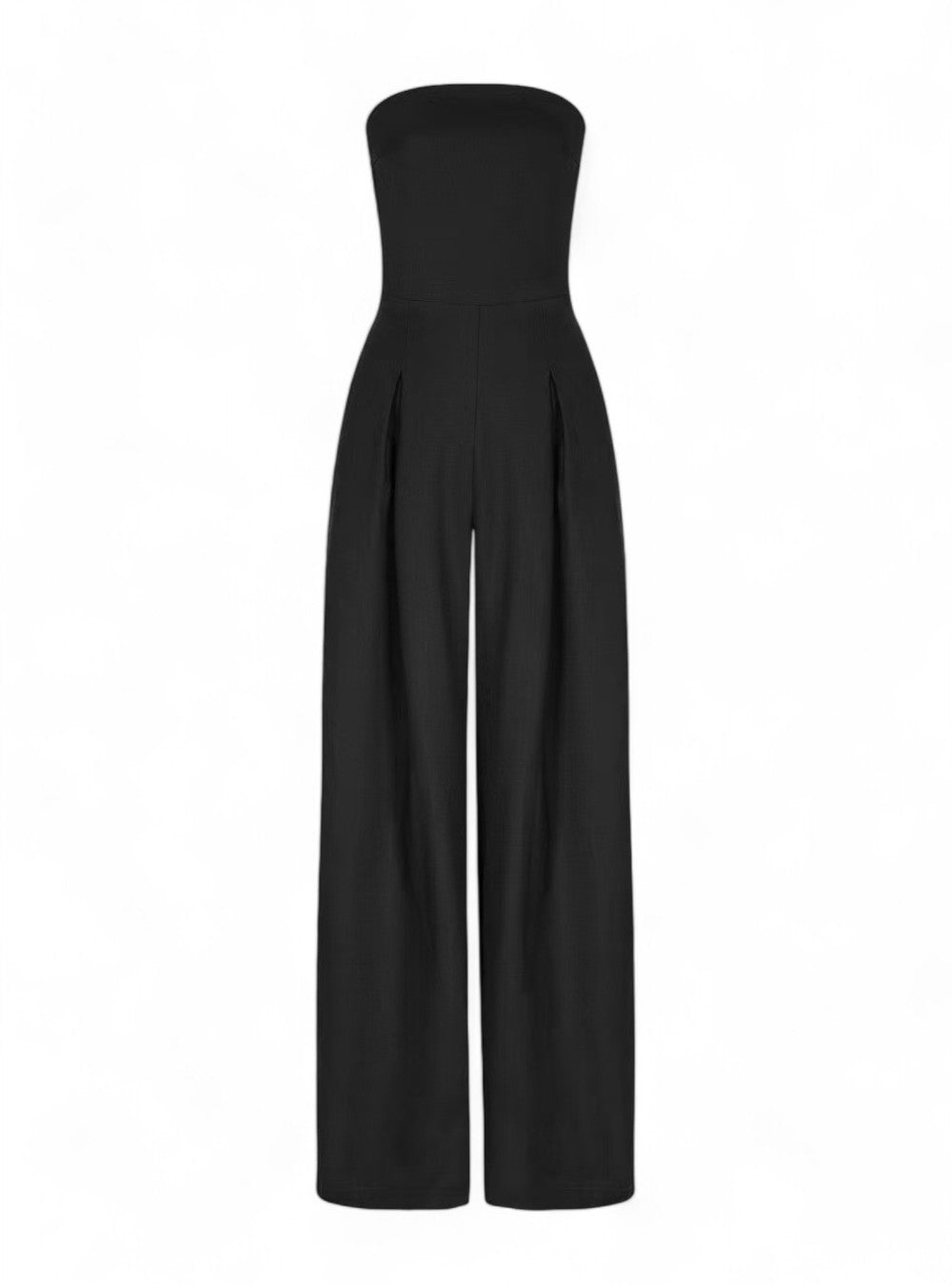 Sofia™ – Classic High-Waisted Sleeveless Jumpsuit