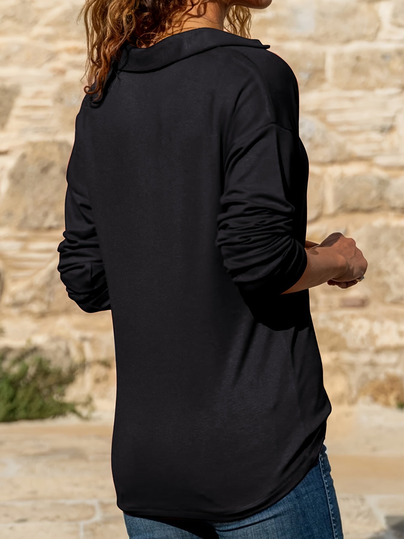 Maria | Chic Long-Sleeved Top