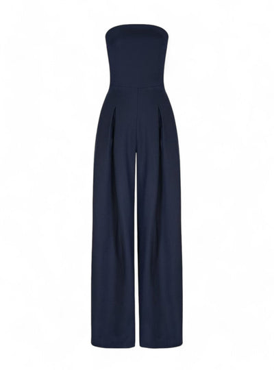 Sofia™ – Classic High-Waisted Sleeveless Jumpsuit