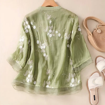 Giovanna - Lightweight Cotton Blouse