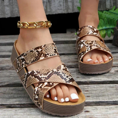 Erika™ – Braided Cross-Strap Sandals for Women